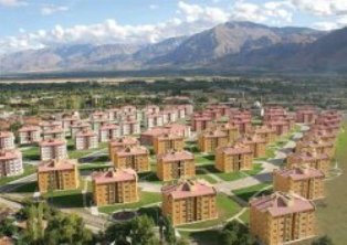 Karapınar'da modern binaların sayısı çoğalıyor