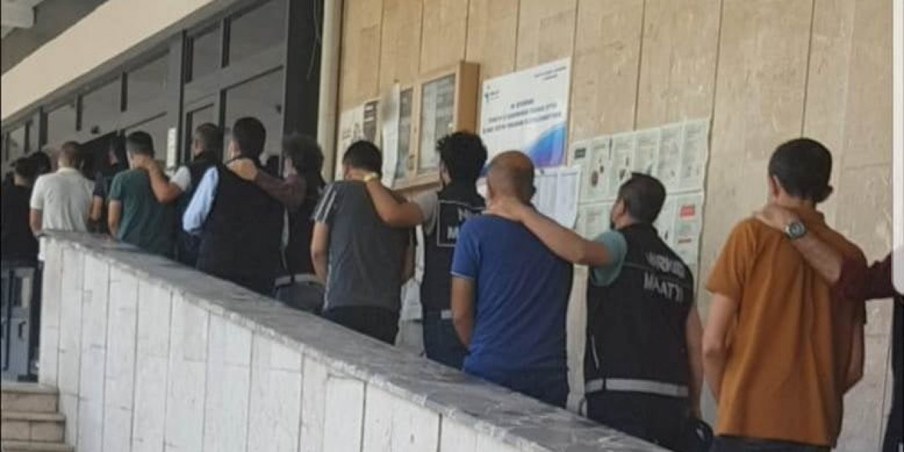 Torbacılara operasyon! 17 tutuklama