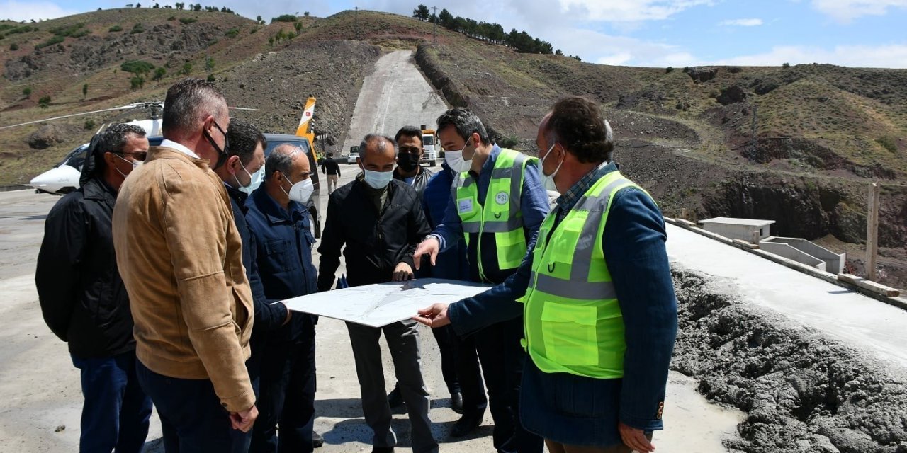 DSİ Genel Müdürü Kaya Yıldız Konya'da incelemelerde bulundu