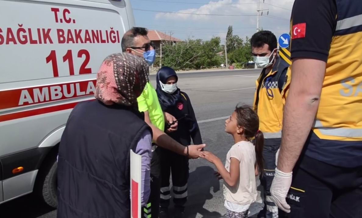 Konya'da bir acayip kaza! Küçük kız ortalığı karıştırdı anne olay yerine gelince işler değişti