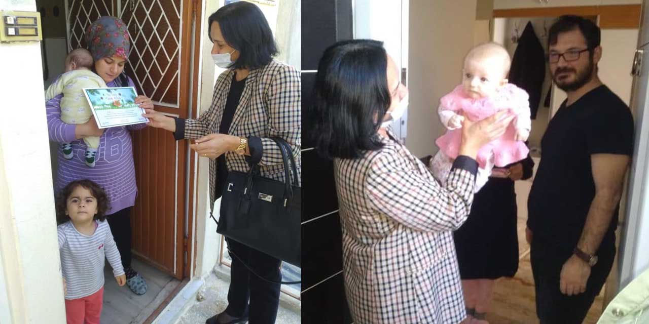Konya Bozkır'da Hoşgeldin Bebek projesi!