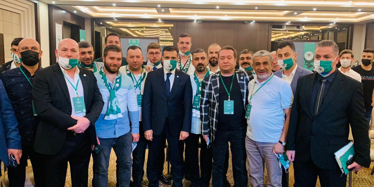 Nalçacılılar Konyaspor'un yeni başkanı Fatih Özgökçen'i sevdi