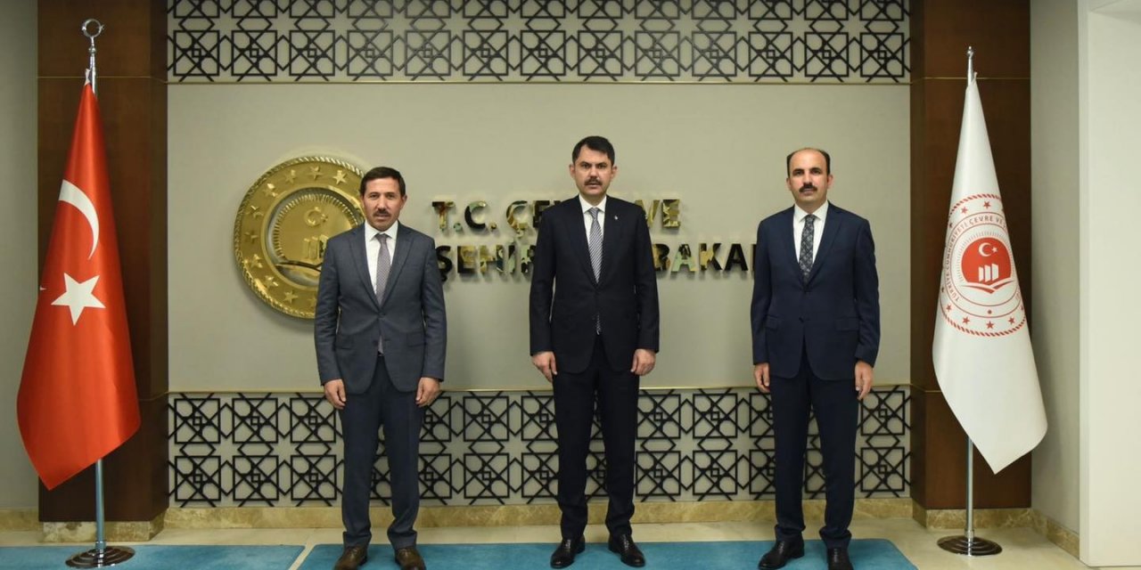 Altay ve Kılca'dan Bakan Kurum ve Ersoy'a ziyaret