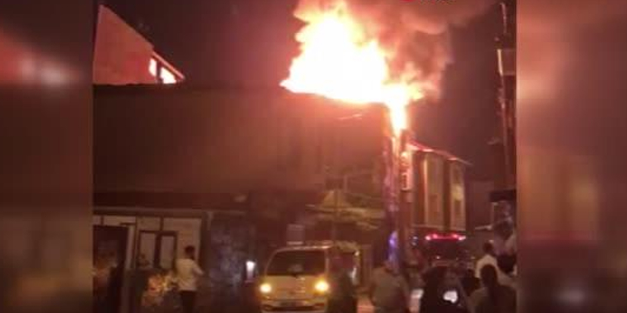 İstanbul Fatih’te bir binada başlayan yangın 4 binaya daha sıçradı