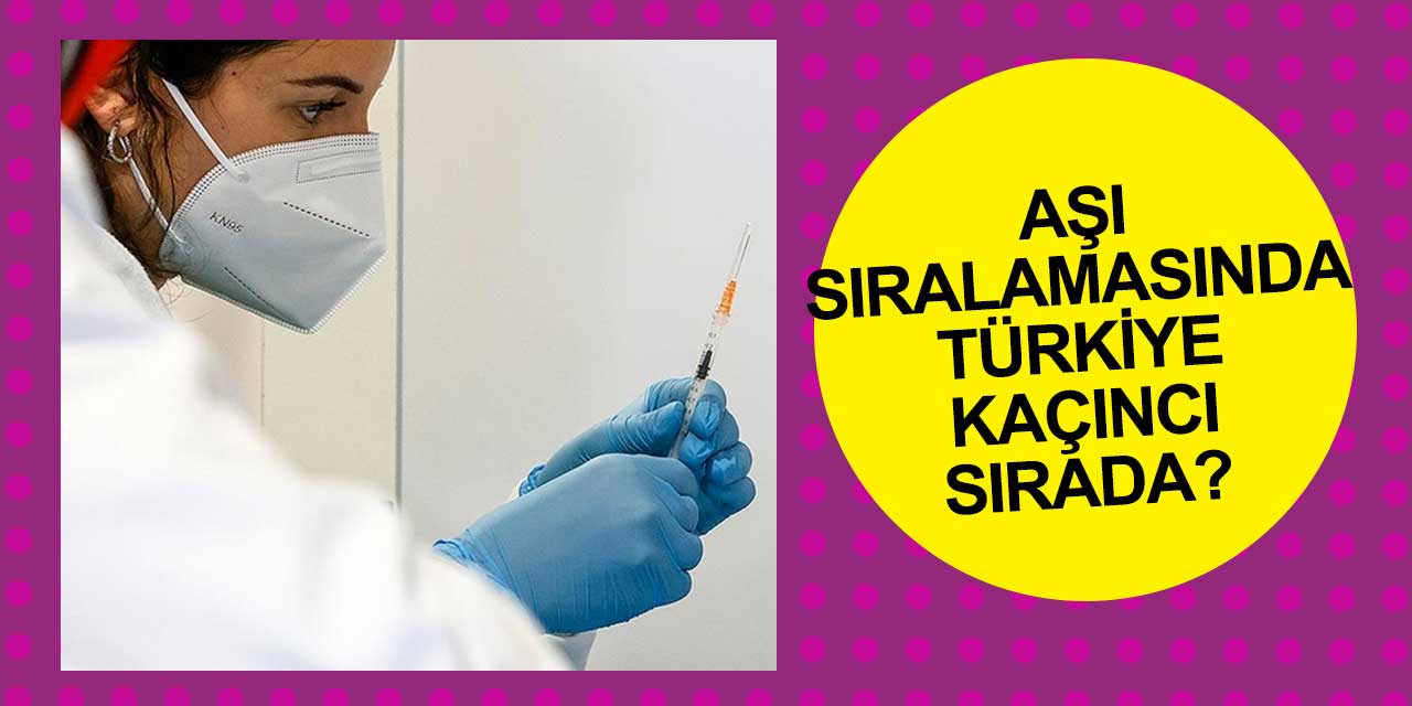 Türkiye aşılamada kaçıncı sırada? Aşı bulan ülkelerden birini geride bıraktık