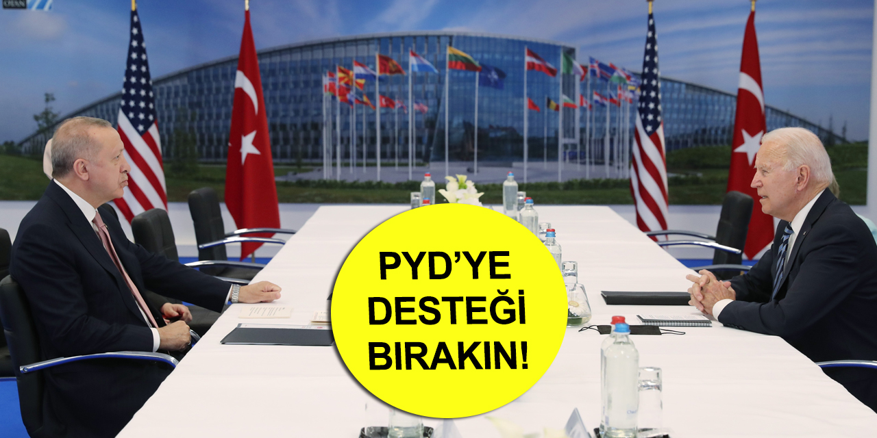 Cumhurbaşkanı Erdoğan: Daha önce ne düşünüyorsak Biden'a aynısını ilettim!