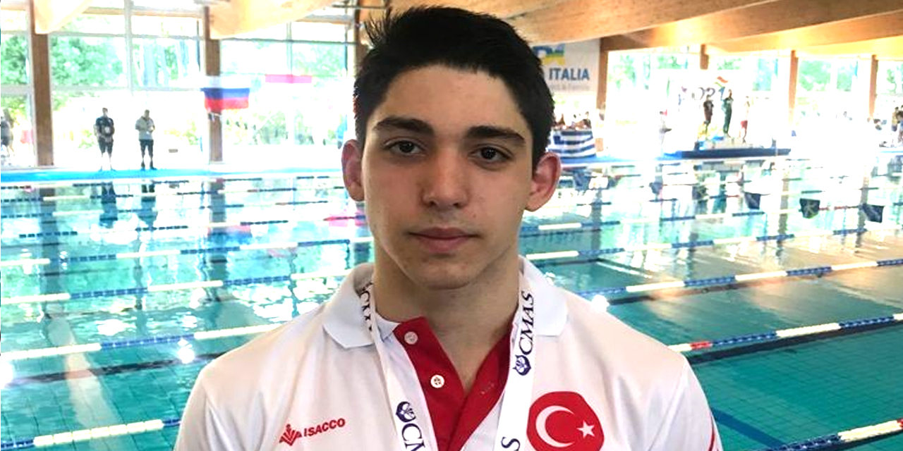 Milli yüzücü Kaan Kahraman dünya ikincisi oldu