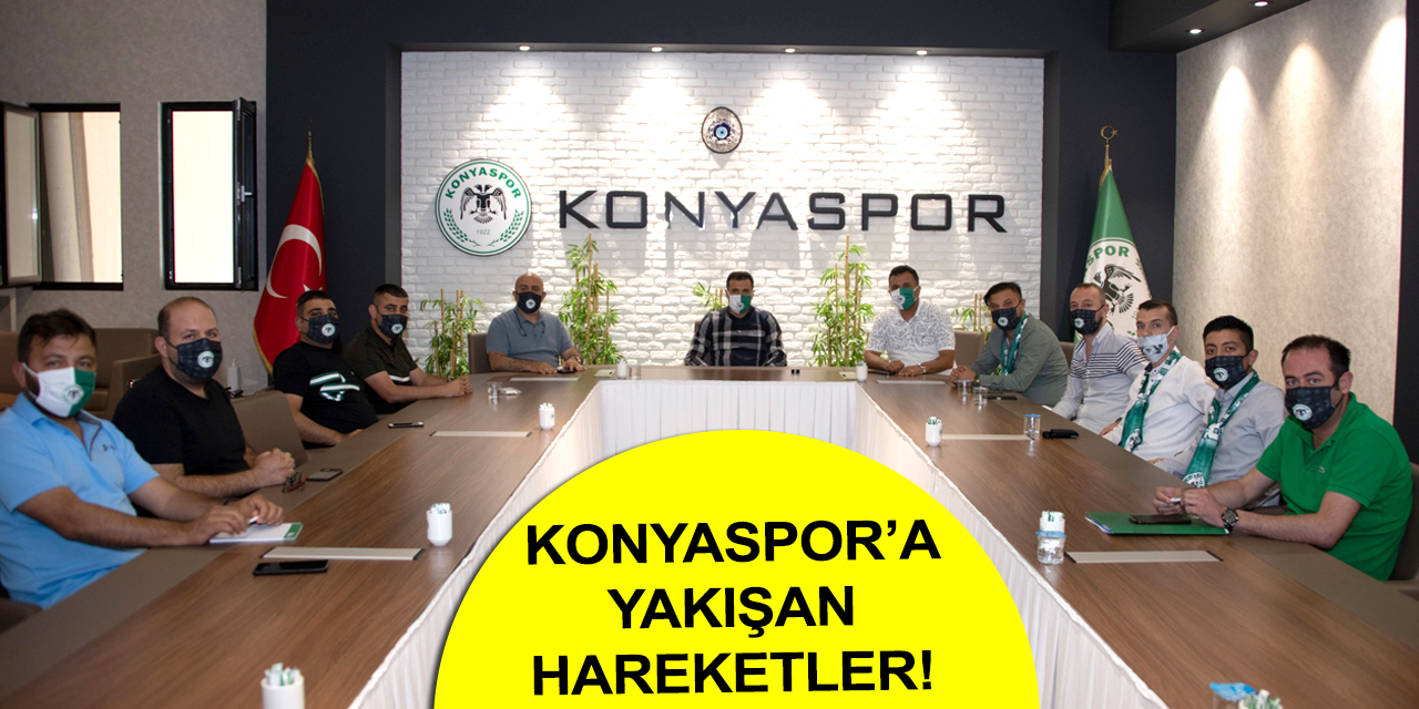 Konyaspor Başkanı Özgökçen tribün liderleri ve grup üyeleriyle buluştu