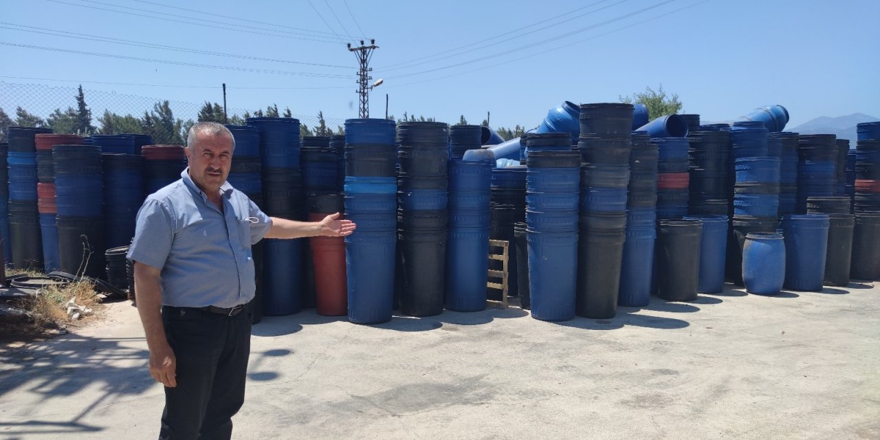 Anız yangını neredeyse fabrikayı yok ediyordu