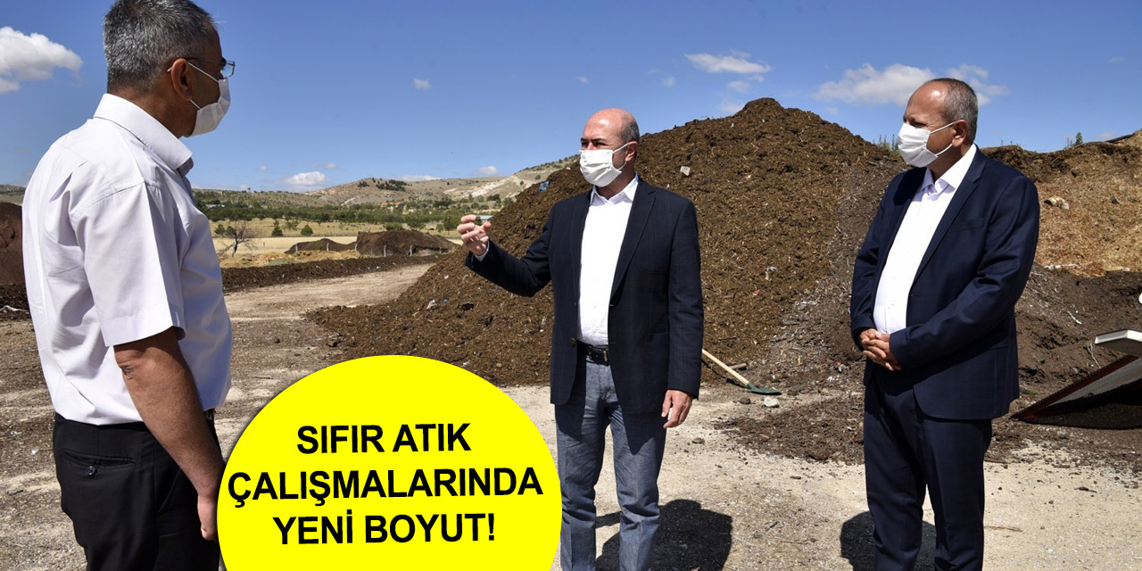 Selçuklu'da atıklar kompostla organik gübre oluyor