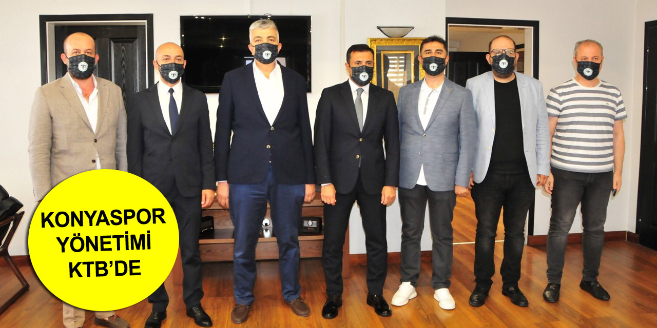 Konyaspor'un yeni yönetimi 100'ncü yıl ziyaretlerini sürdürüyor