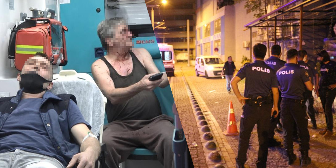 Evin önüne tuvalet yapma kavgasında silah ve bıçak çekildi: 1'i ağır 3 yaralı