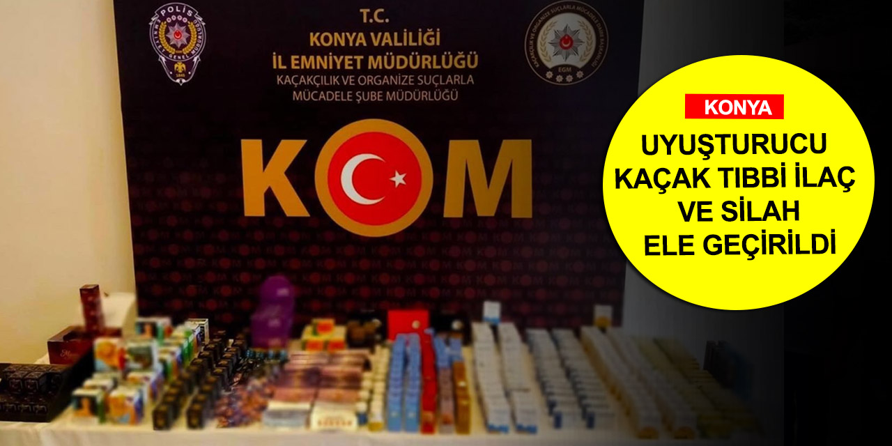 Konya polisinden kaçakçılara operasyon! Aranan 12 zanlı yakalandı