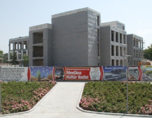 İl Halk Kütüphanesi'nin yapımı sürüyor