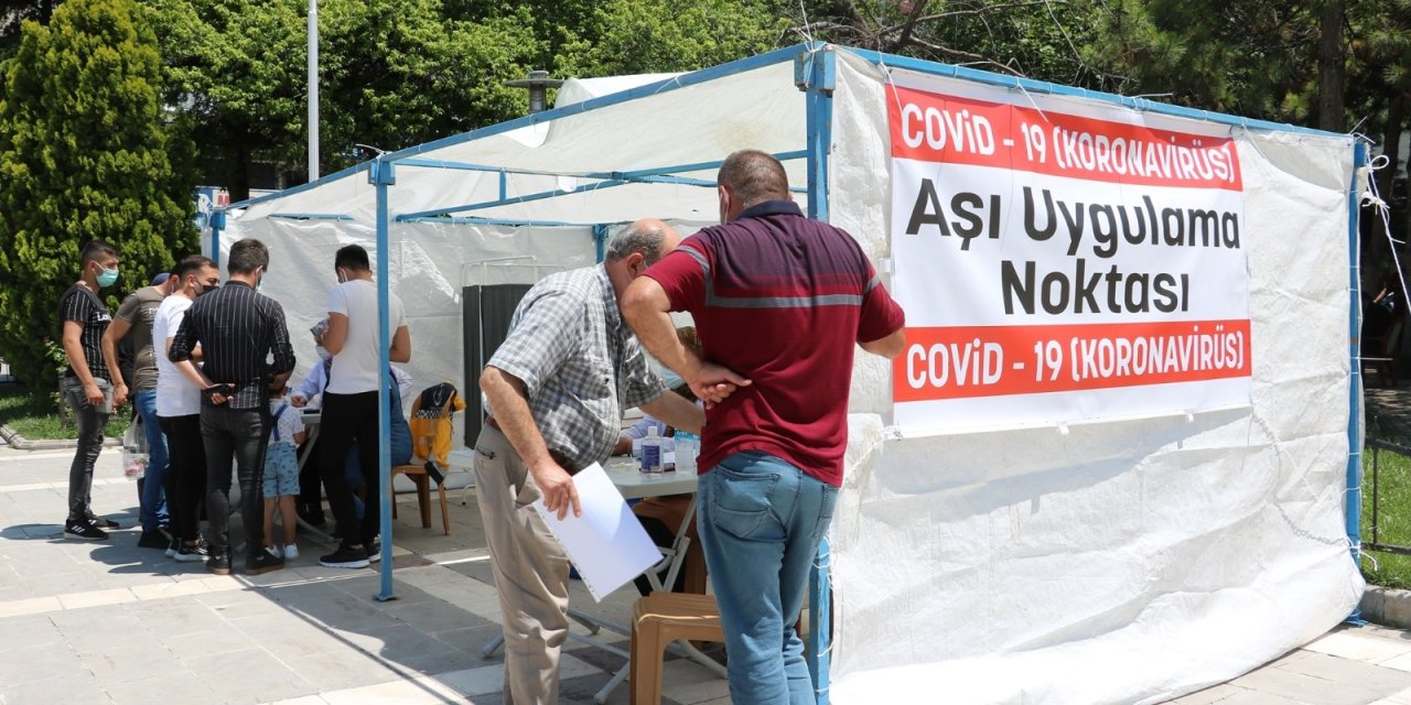 Beyşehir’de Covid-19 aşı uygulama noktası oluşturuldu