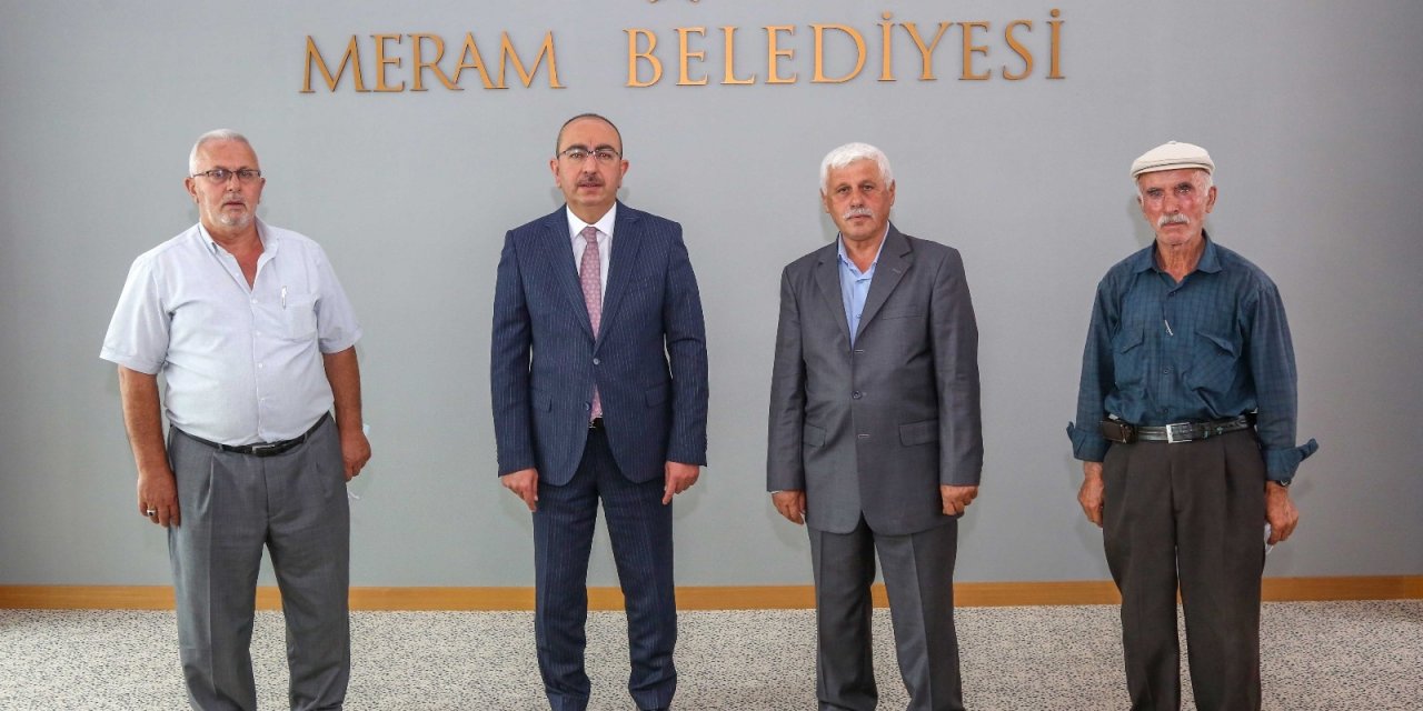 Meram'ın yeni muhtarları Başkan Kavuş'la buluştu