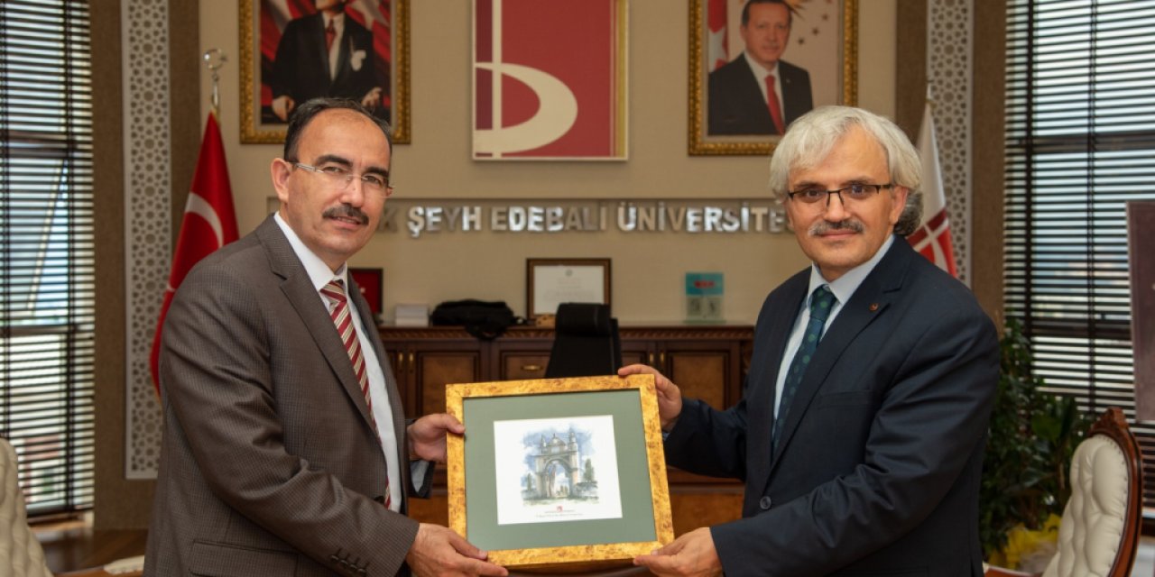 Konya Ağır Ceza Mahkemesi Başkanlığına atanan Muhammet Göktaş Bilecik'te veda ziyaretlerine başladı