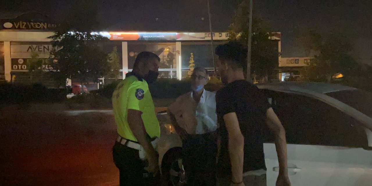 Sürücü koltuğu boş aracı durduran ekipler şok oldu!
