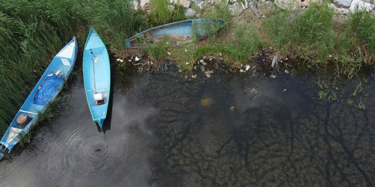 Konya Beyşehir Gölü’nde su seviyesi azaldı! Yat işletmecileri tedirgin