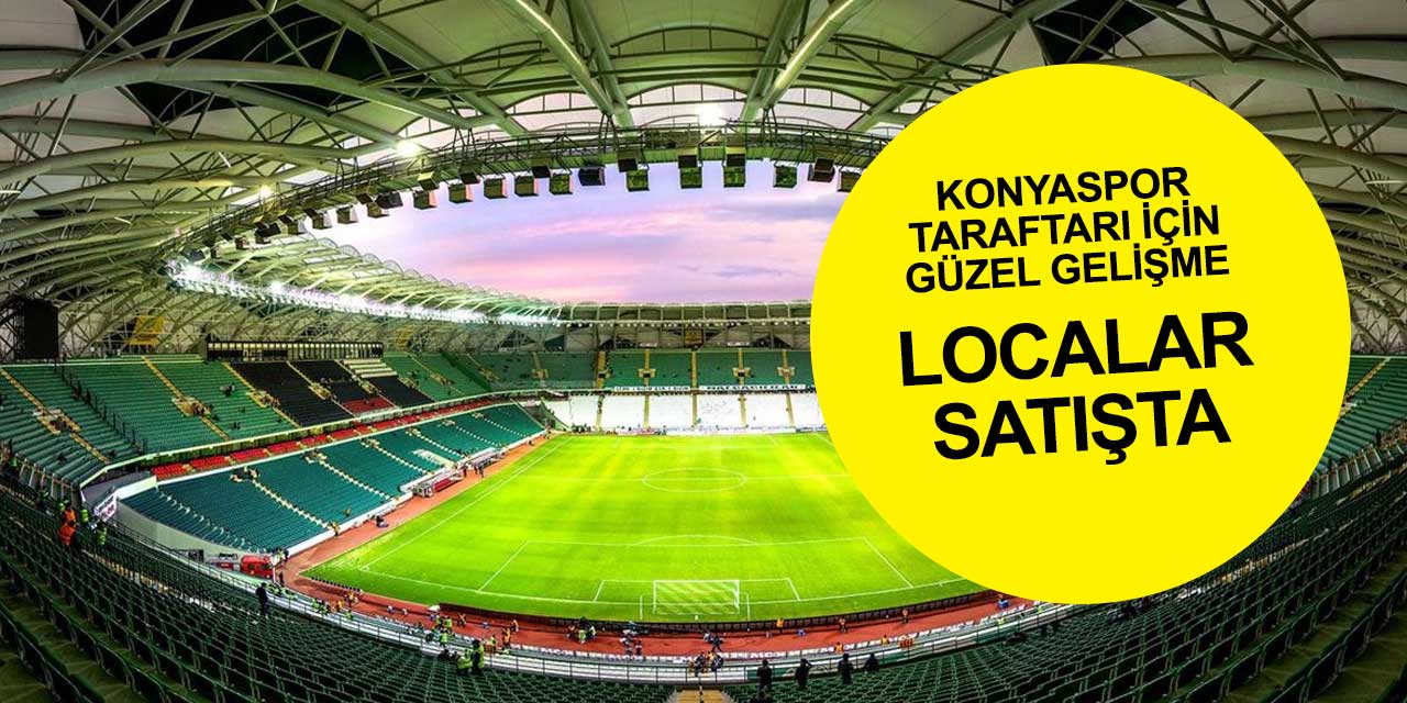 Konyaspor tribünleri taraftarlarıyla buluşmayı bekliyor! Loca satışları başladı