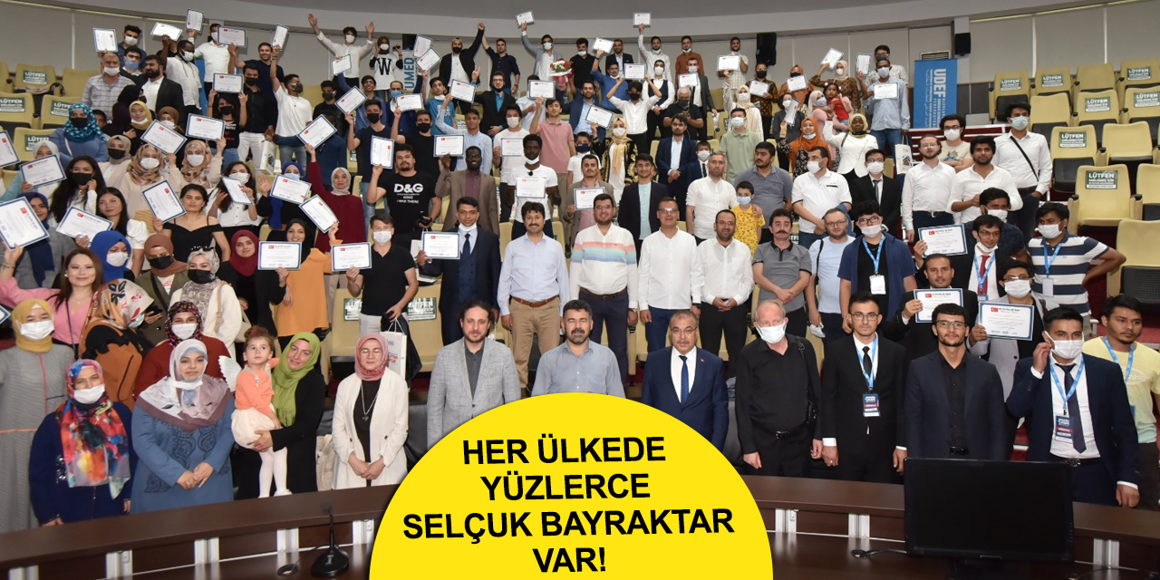 İki Doğu İki Batı Derneği'nden Konya'da okuyan uluslararası öğrencilere mezuniyet programı
