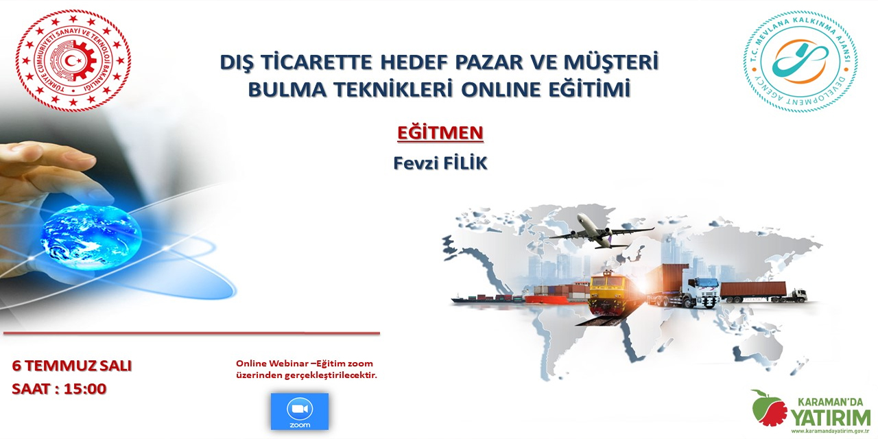 MEVKA'dan 'İhracatta Hedef Pazar ve Müşteri Bulma Teknikleri' eğitimi