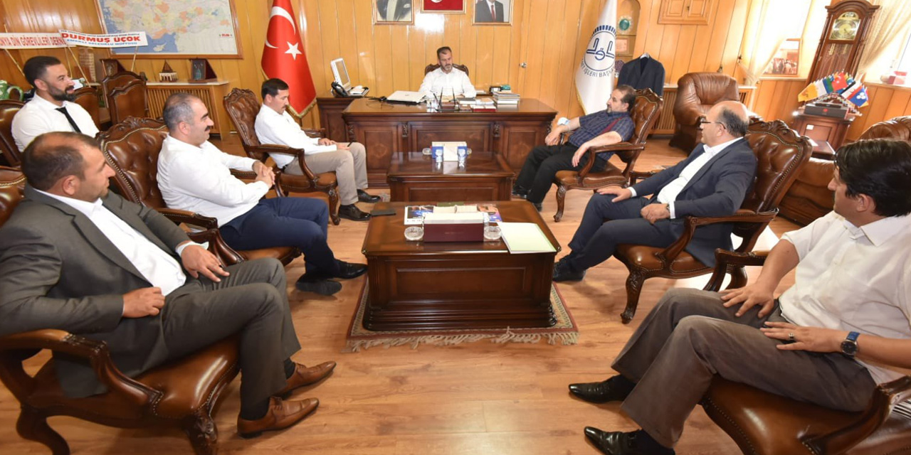 Konya Milletvekili Özdemir ve Başkan Kılca'dan İl Müftüsü Öğe'ye ziyaret