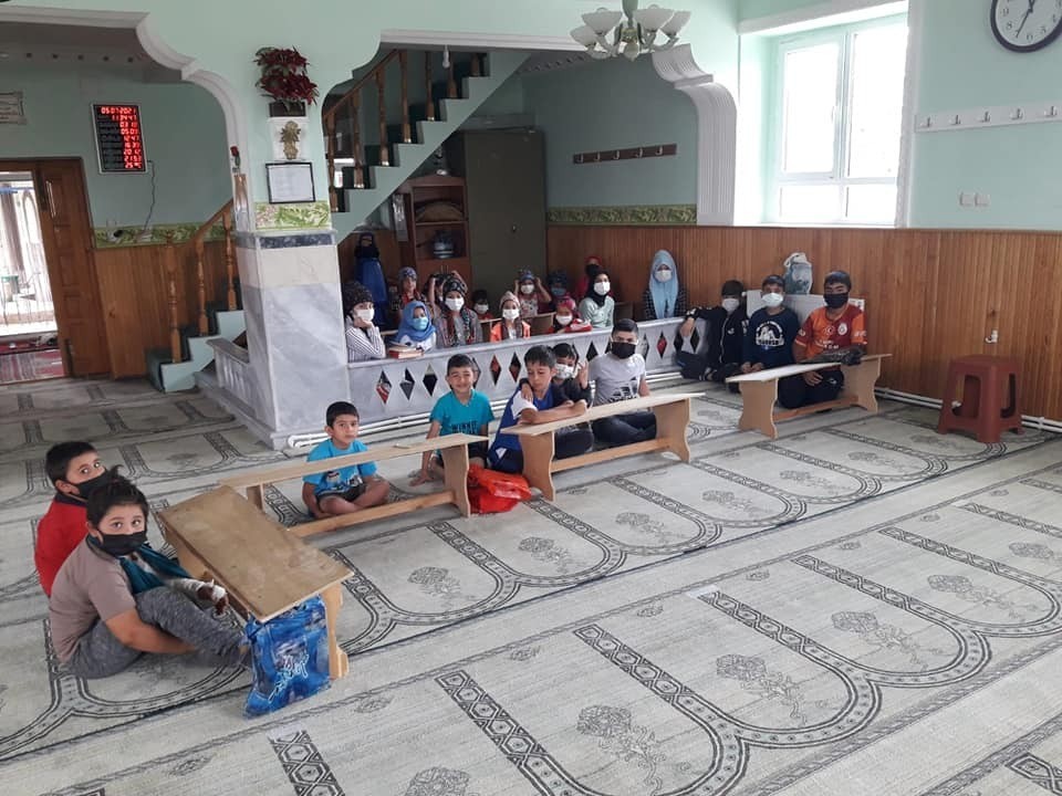 Kayseri Tomarza'da Kur'an Kursları eğitime başladı