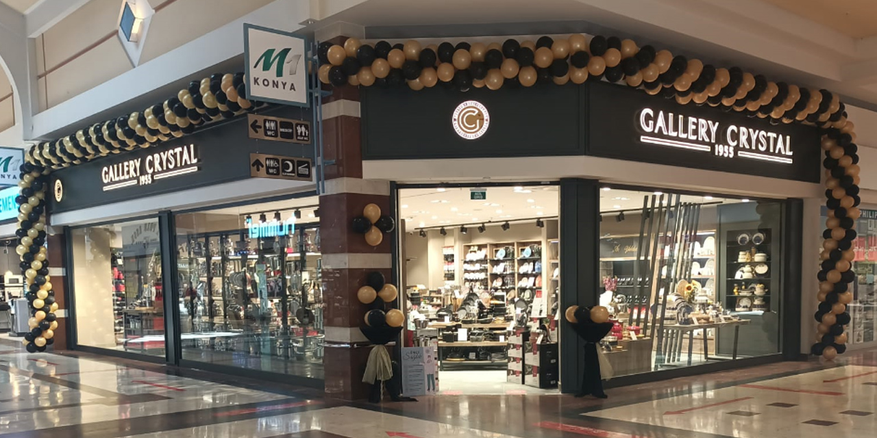 Gallery Crystal de M1Konya'da yerini aldı