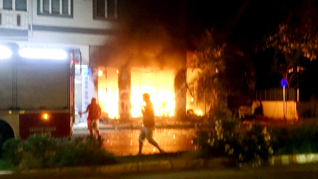 Bursa’da kundaklama!