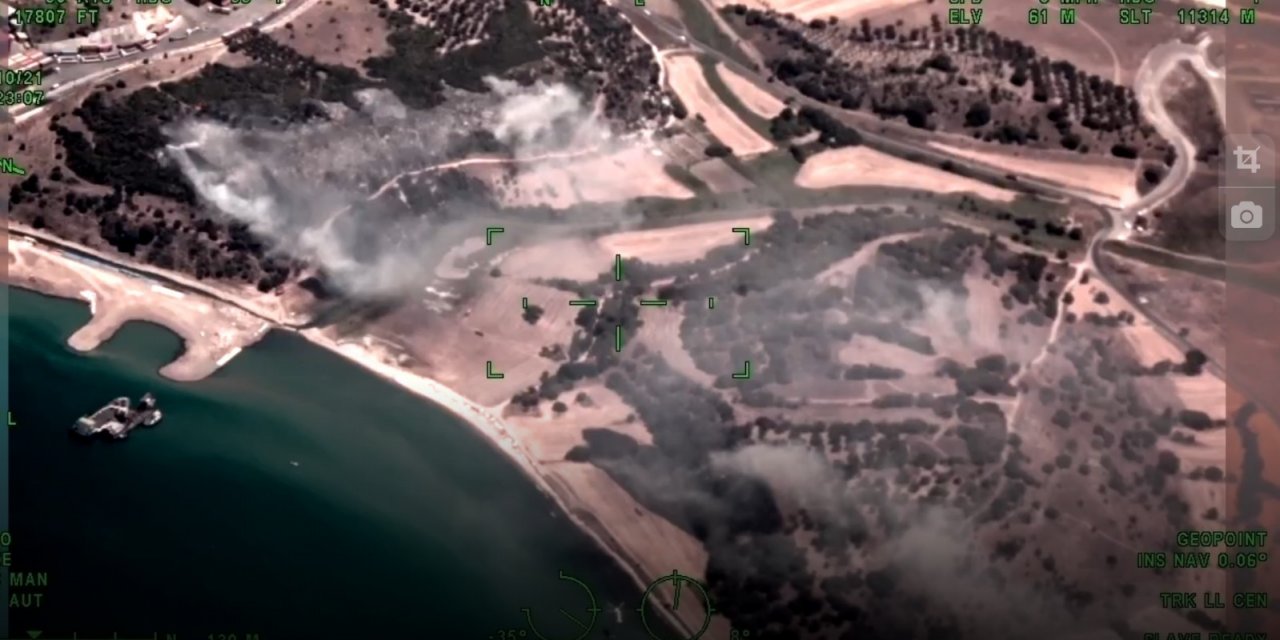 İzmir’de yangın paniği! Havadan ve karadan müdahale sürüryor