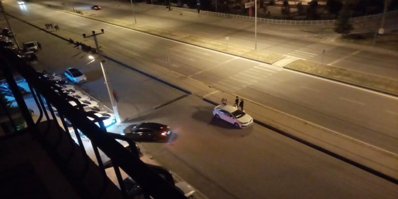 Çorum'daki depremler kameraya yansıdı