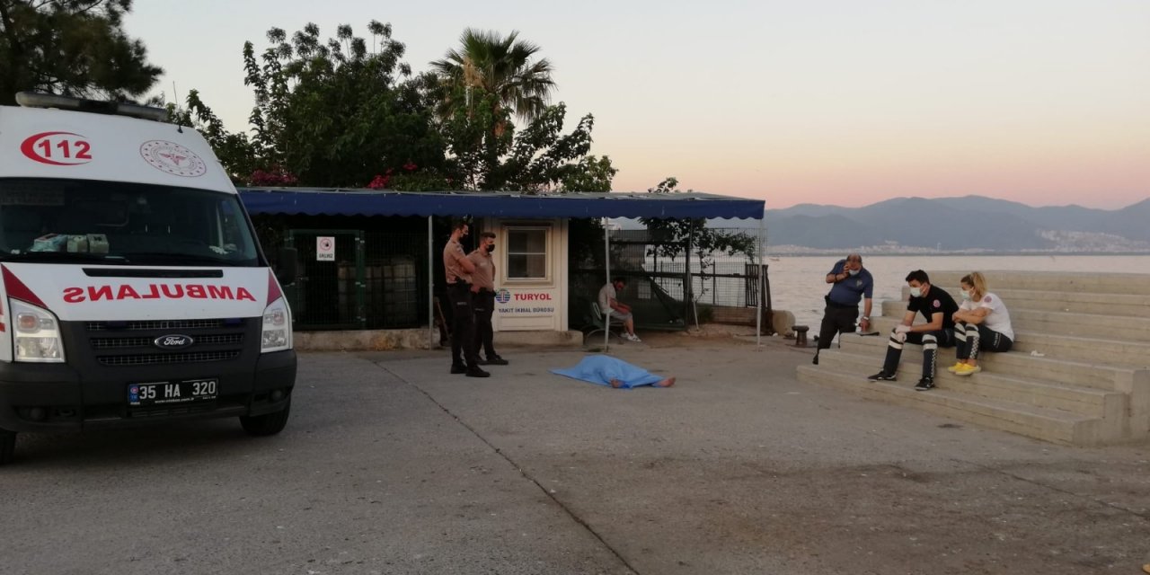 İzmir Karşıyaka'da denizde erkek cesedi bulundu