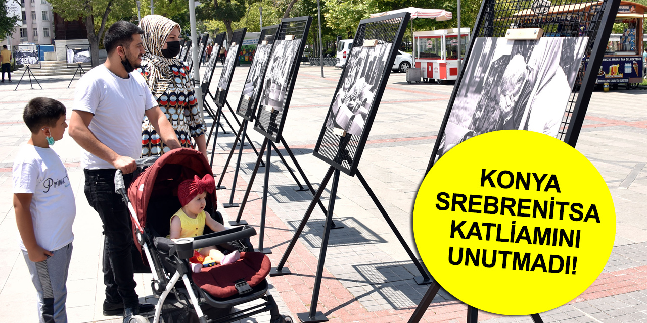 Konya'da Srebrenitsa soykırımı gelecek nesillere fotoğrafla anlatılıyor