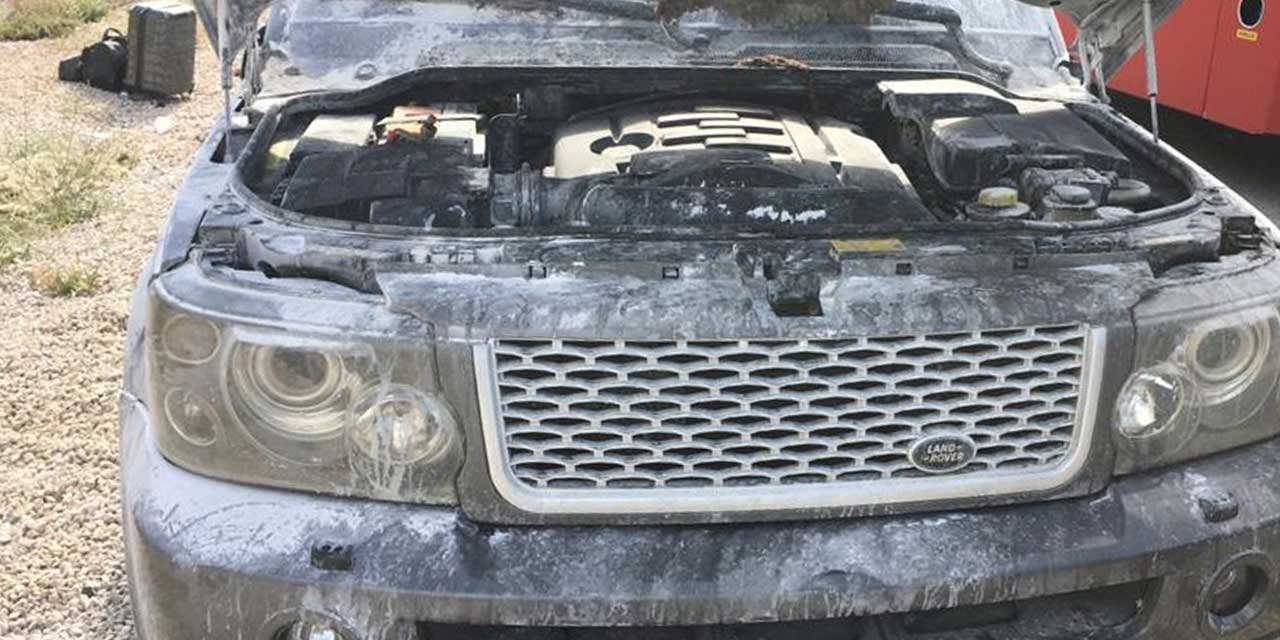 Araçlarınıza dikkat edin! Konya'dan Antalya'ya giden lüks araç dayanamadı