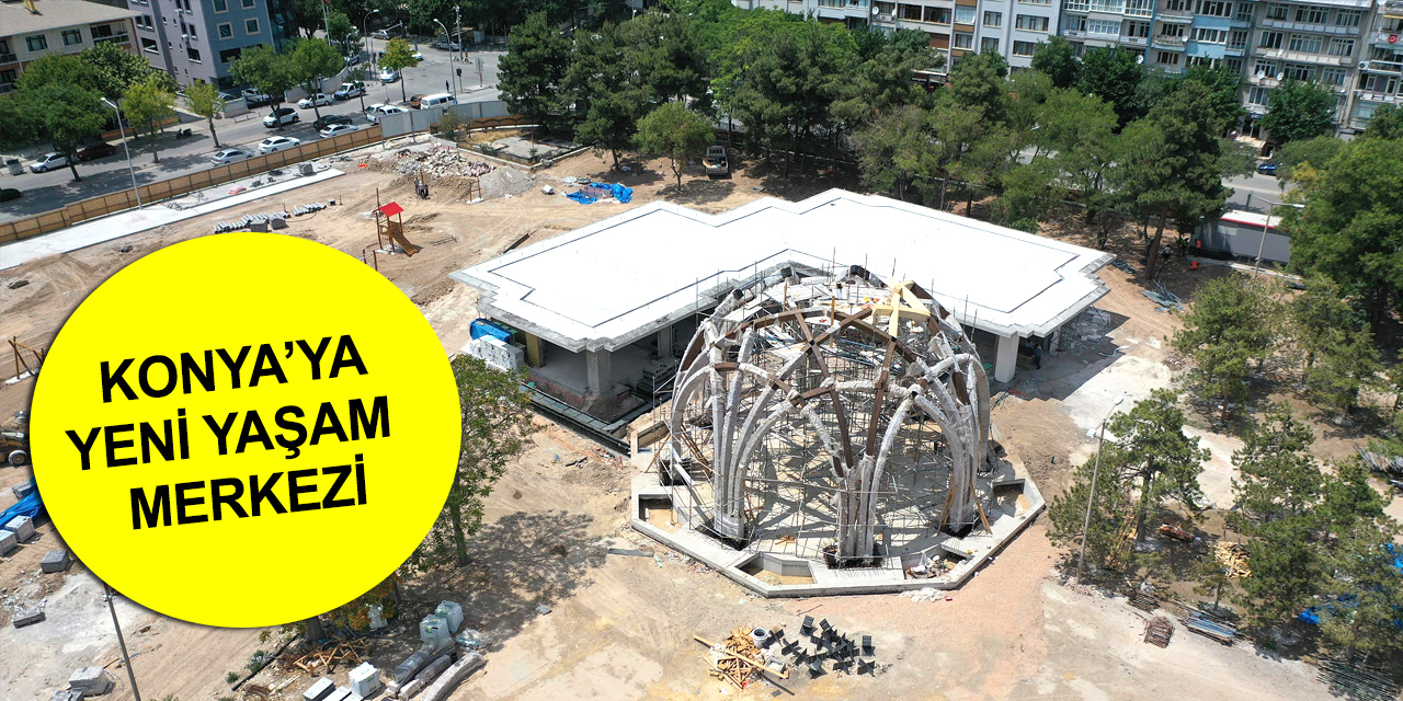 Konya eski stadyum alanında hummalı çalışma! 2021 sonuna yetişecek