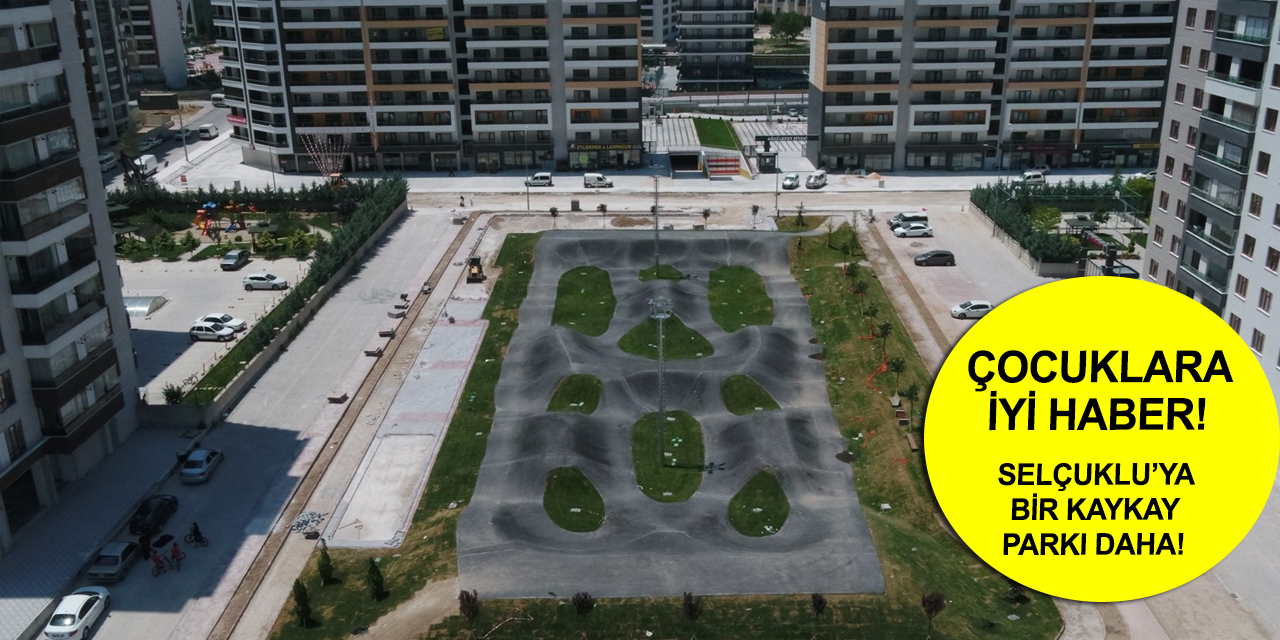 Konya Şeker Mahallesi'ne kaykay parkı yapılıyor