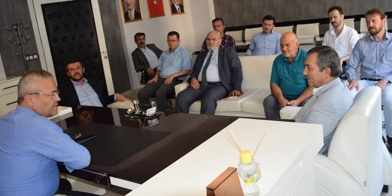 Saadet Partisi Karabük Teşkilatı'ndan AK Parti'ye ziyaret