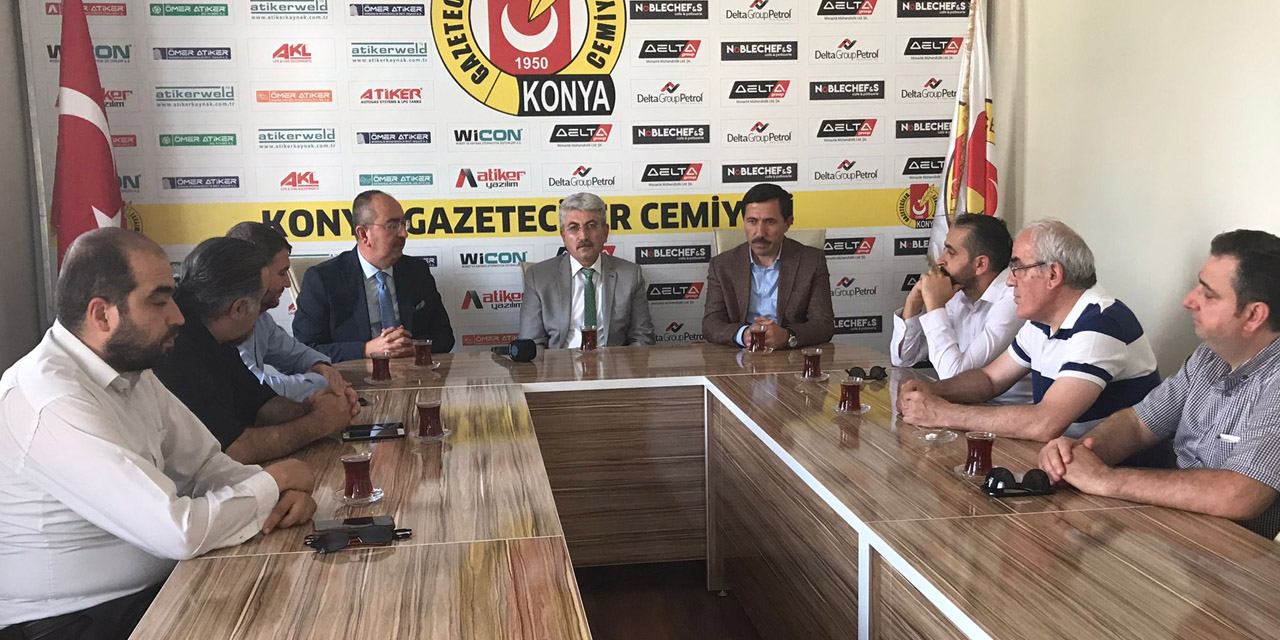Karatay ve Meram başkanlarından KGC'ye ziyaret