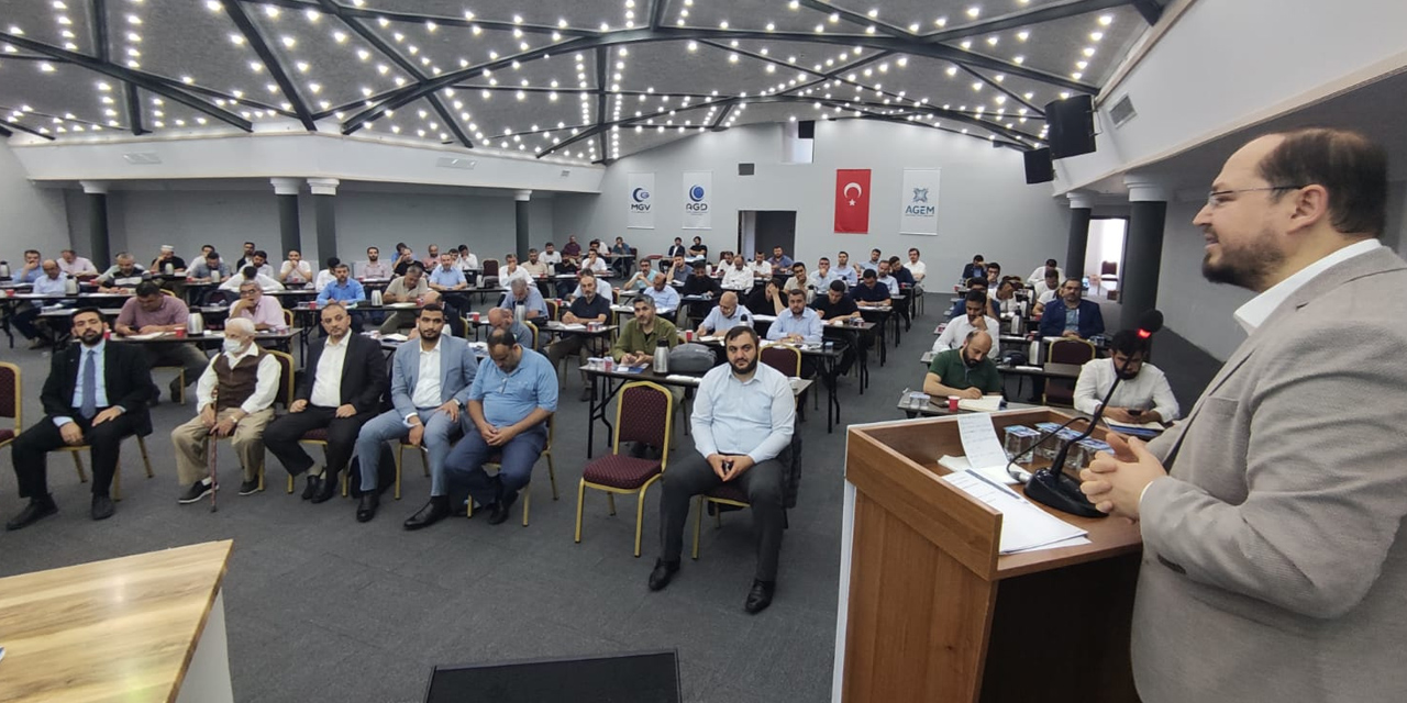 AGD Başkanı Turhan: Gençliğimizin kalbine mazlum coğrafyaların kurtuluşu aşkını yerleştireceğiz