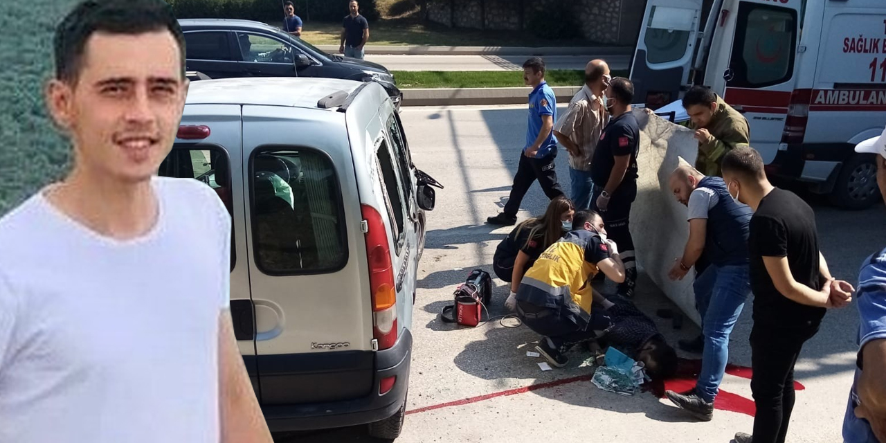 Kamyonete çarparak devrilen aracın altında feci ölüm!