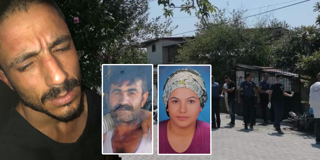 Kızının gözleri önünde eşi ve kayınpederini öldüren katil koca Adana'da yakalandı