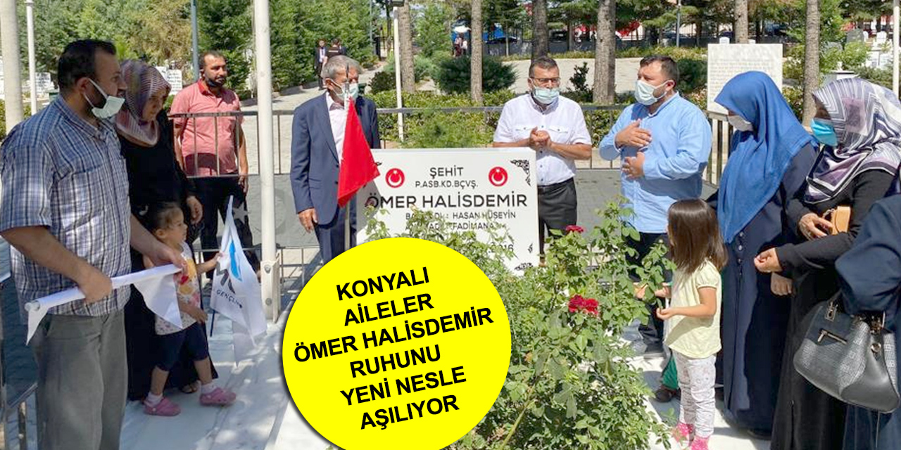 15 Temmuz kahramanlarından Ömer Halisdemir'in kabri ziyaretçi akınına uğruyor