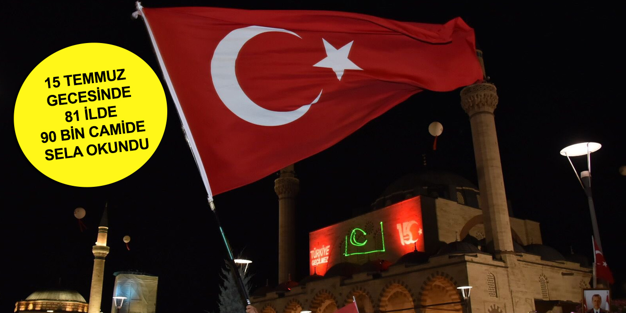 15 Temmuz’un 5’inci yılında 81 ilde semalar yeniden okunan selalarla inledi