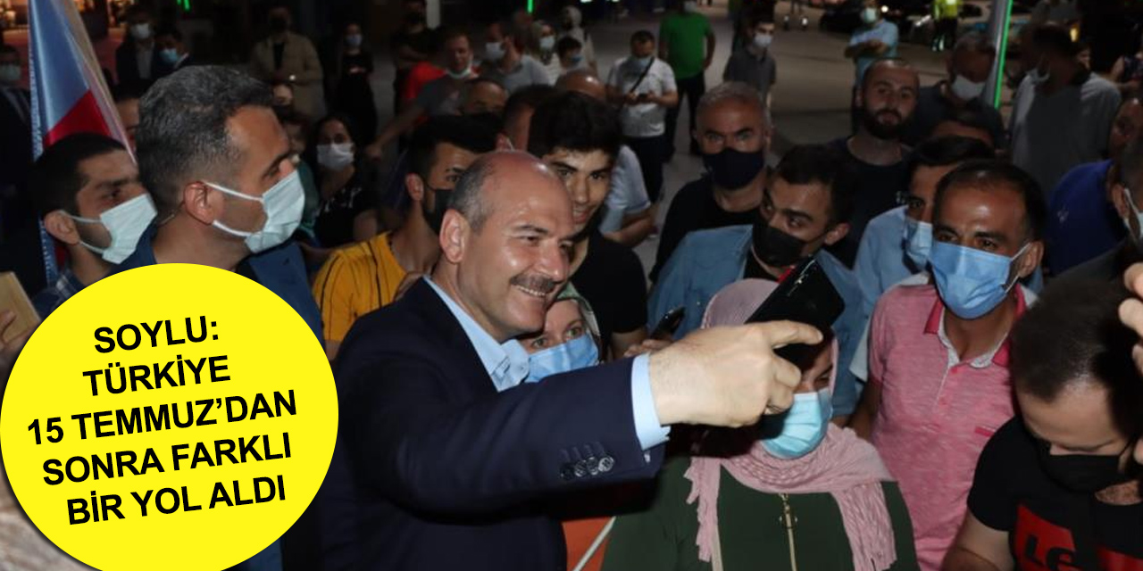 Bakan Soylu net konuştu: Terör örgütünü boğuyoruz bitiriyoruz tüketiyoruz!