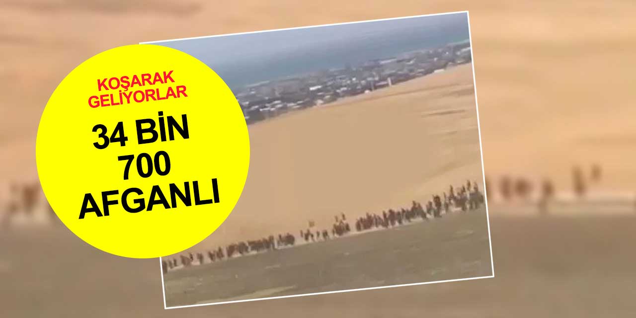 Türkiye'ye koşarak gelen Afganlılarla ilgili açıklama