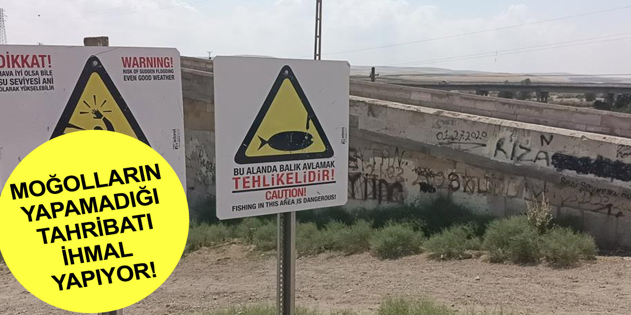Barbarlar! Konya ve Kırşehir'i bağlayan 773 yıllık Kesikköprü'yü bu hale getirdiler