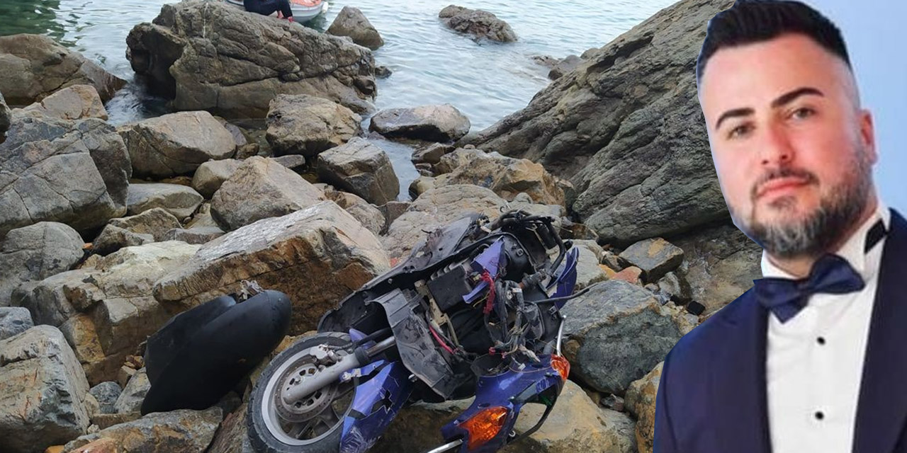 Adrasan'da motosiklet uçuruma yuvarlandı! Cengizhan Tutka öldü