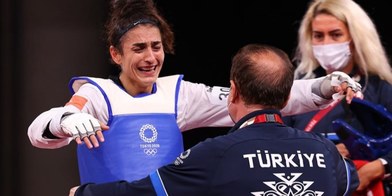 Milli tekvandocu Hatice Kübra İlgün Tokyo'da tarih yazdı