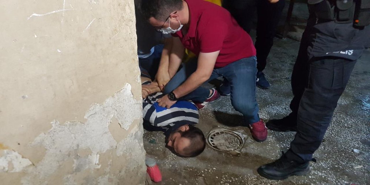 Adıyaman'da hareketli gece! Madde bağımlısı annesi eşi ve çocuklarını rehin aldı